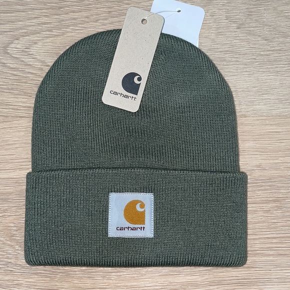 Carhartt Accessories - NWT+Carhartt WIP Short Watch hat+Thyme+Leaf Green+Beanie